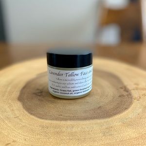 Lavender Tallow Face and Body Cream 2oz